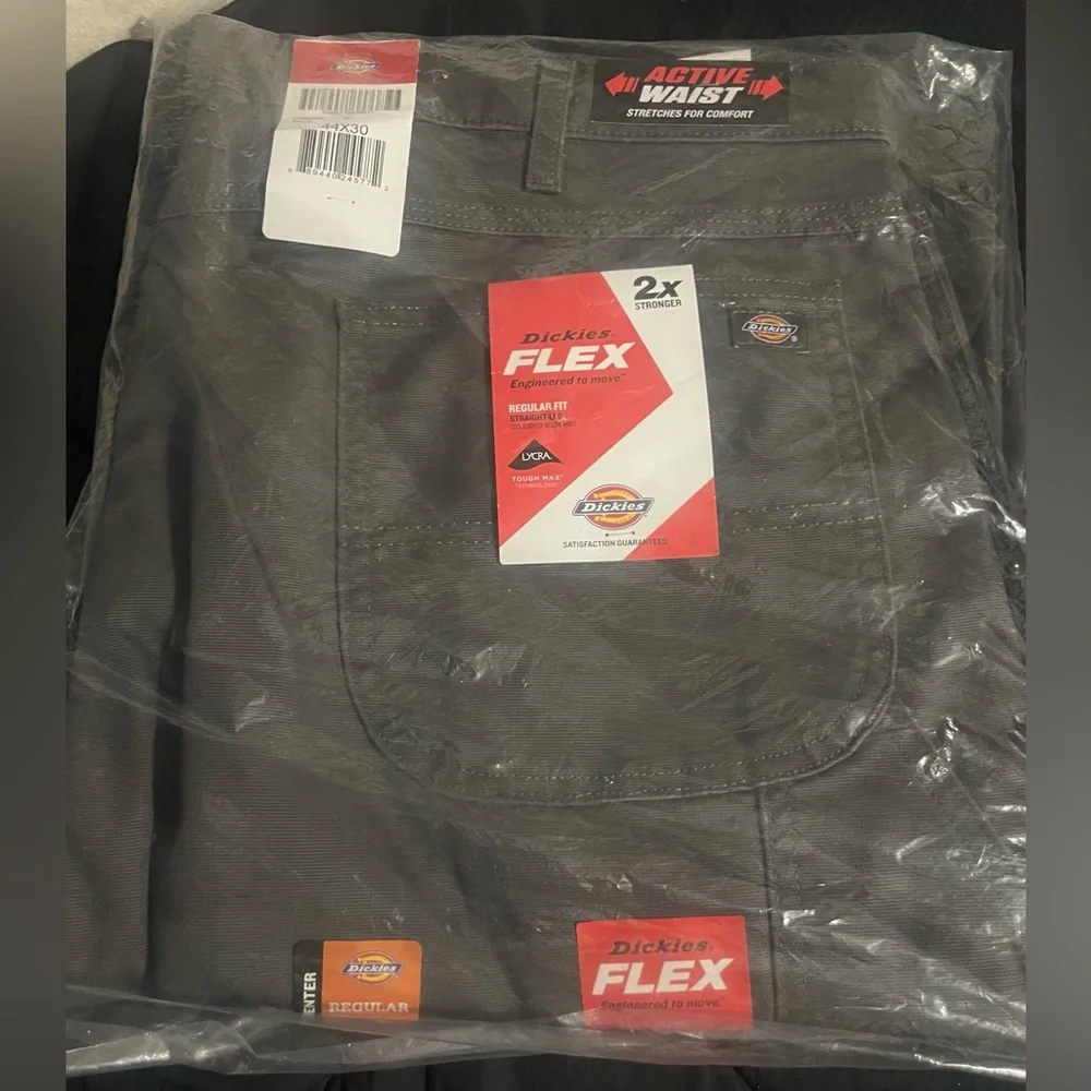 Dickies Flex Gray Carpenter Pants! New and still in original packaging! - Picture 1 of 6